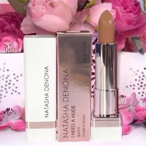Natasha Denona I NEED A NUDE LIPSTICK in 2b Liron (Light Peachy beige) 4g *BNIB